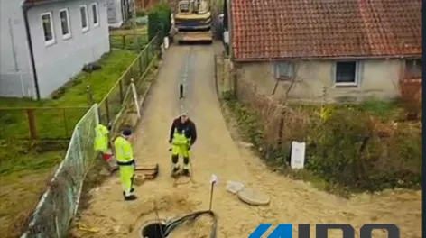 Wipsowo – small village, great precision. MIDO builds a modern trenchless sewer system.
